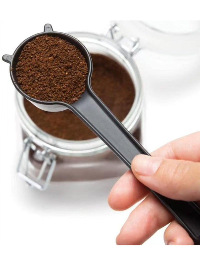 Laseta ملعقة قياس وتمسّك القهوة 2 في 1 باللون الأسود - Image 3