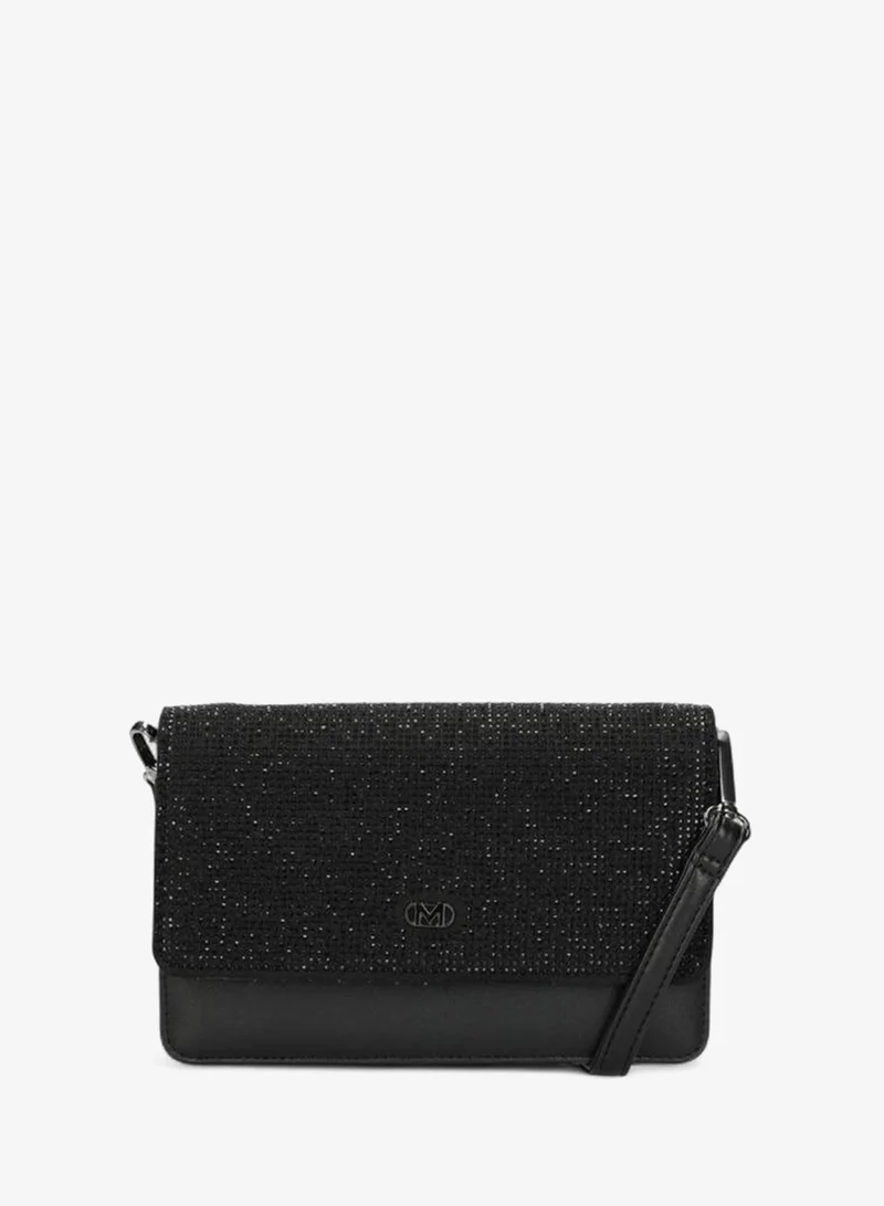 مكس حقيبة كروس بودي مزينة بزر إغلاق