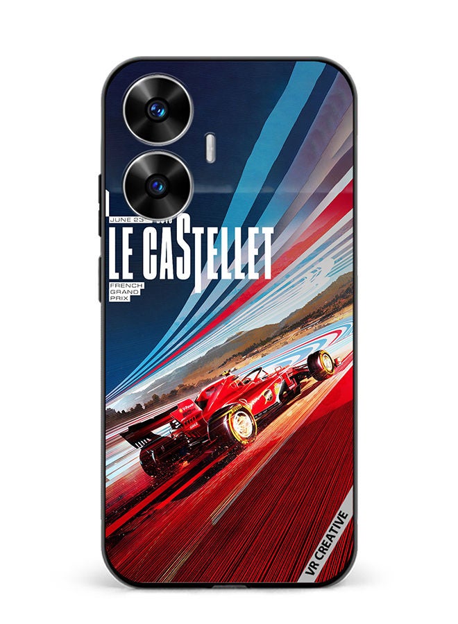 VR CREATIVE Protective Case Cover For Realme C55 Laferari Design Multicolour - Image 1