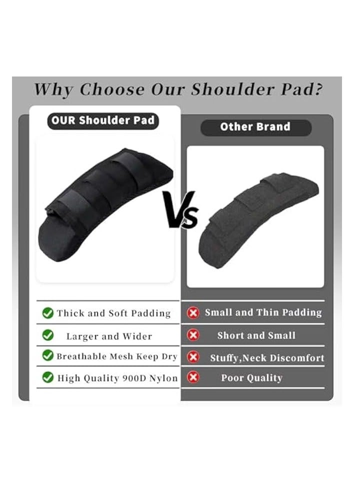 erorex 2 Pack Shoulder Strap Pads Vest Shoulder Strap Pads Backpack Strap Pads Fit Sling Bags Shoulder Straps - Image 4