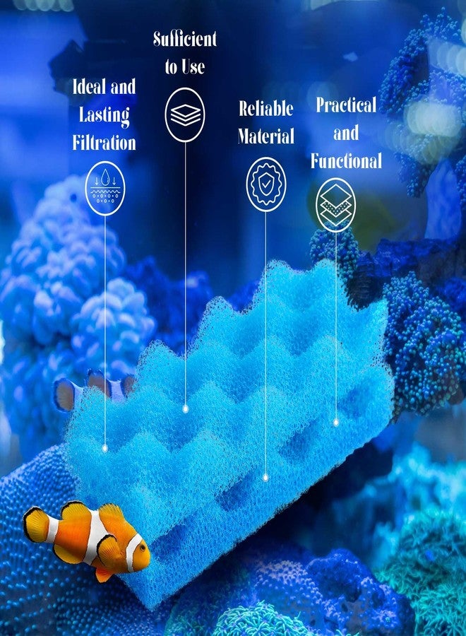 Threlaco مجموعة وسائط ترشيح بديلة لأحواض السمك من ثريلاكو، 20 قطعة، متوافقة مع فلاتر فلوفال 306/307، تتضمن قطعتين من الرغوة البيولوجية، و6 مزيلات للأمونيا، و6 مزيلات للفوسفات، و6 مزيلات للنتريت. - Image 5