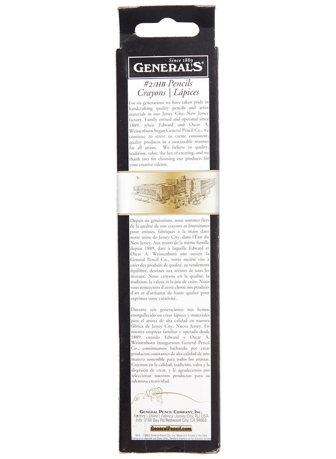 General's Cedar Pointe Extra Soft #1 Pencils 12/Pkg - Image 2