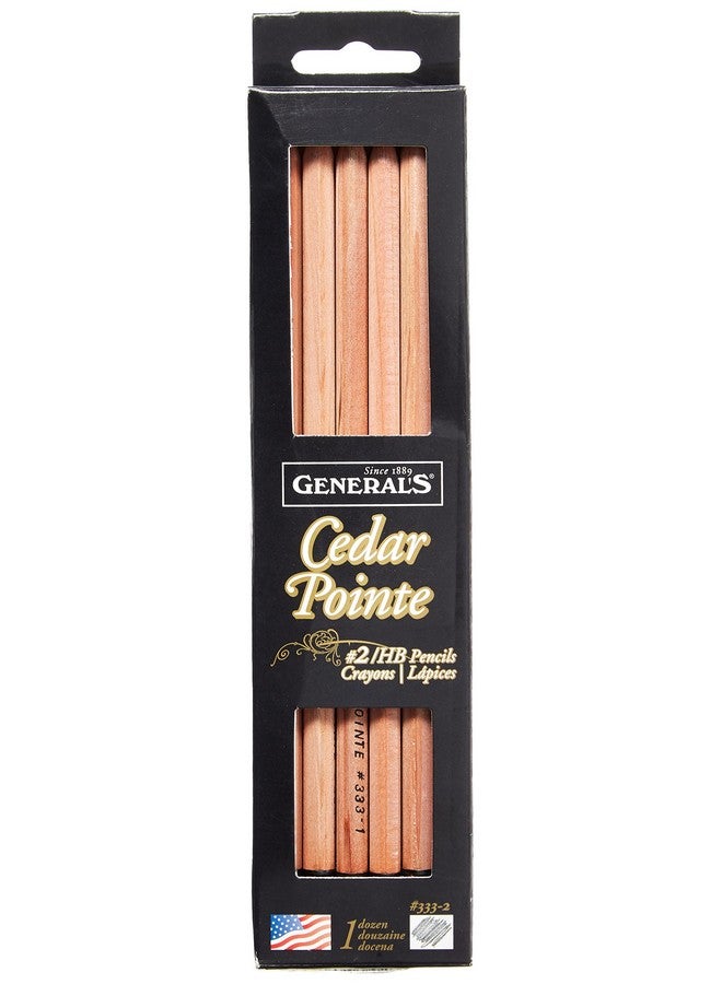 General's Cedar Pointe Extra Soft #1 Pencils 12/Pkg - Image 1