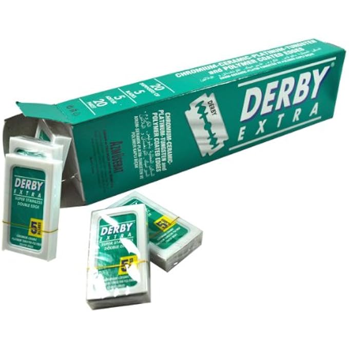 Derby Extra Double Edge Razor Blades  25 Ct