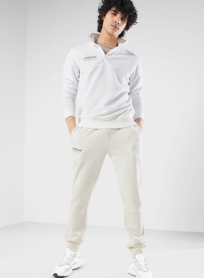umbro Undyed 1/4 Zip Fleece