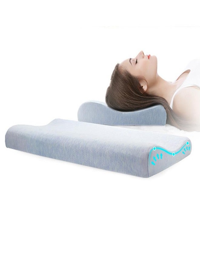 WOOLALA 6CM Ultra Thin Contour Memory Foam Pillow, Thin Pillow for Stomach and Back Sleepers Slim, Low Profile Slim Bed Pillow for Sleeping and Neck Support with Washable Pillow Case - Image 1