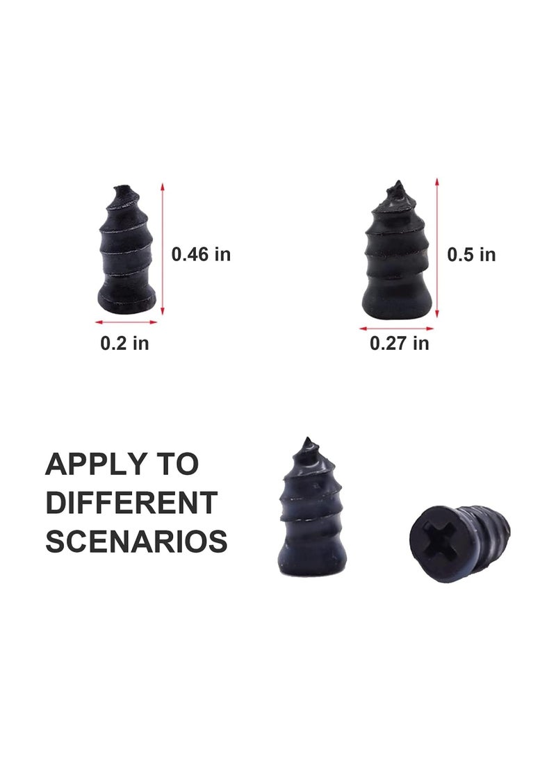 RATSAW 40 PCS Tire Repair Rubber Nail Set Car Tire Fast Repair Nails With Screw Driver Self Service Tire Repair Tool Kit 20 Small And 20 Large  - Image 5