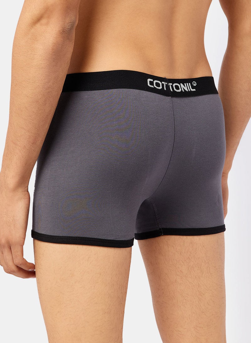 COTTONIL Logo Slogan Cotton Boxers  - Image 2