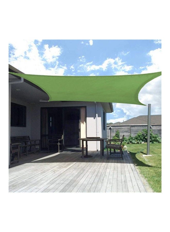 NIBEMINENT Rectangular Outdoor Sun Shade Green - Image 3