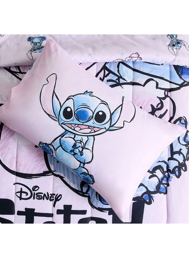 هوم بوكس Stitch 2-Pieces Single Comforter Set 220 x 135 cm