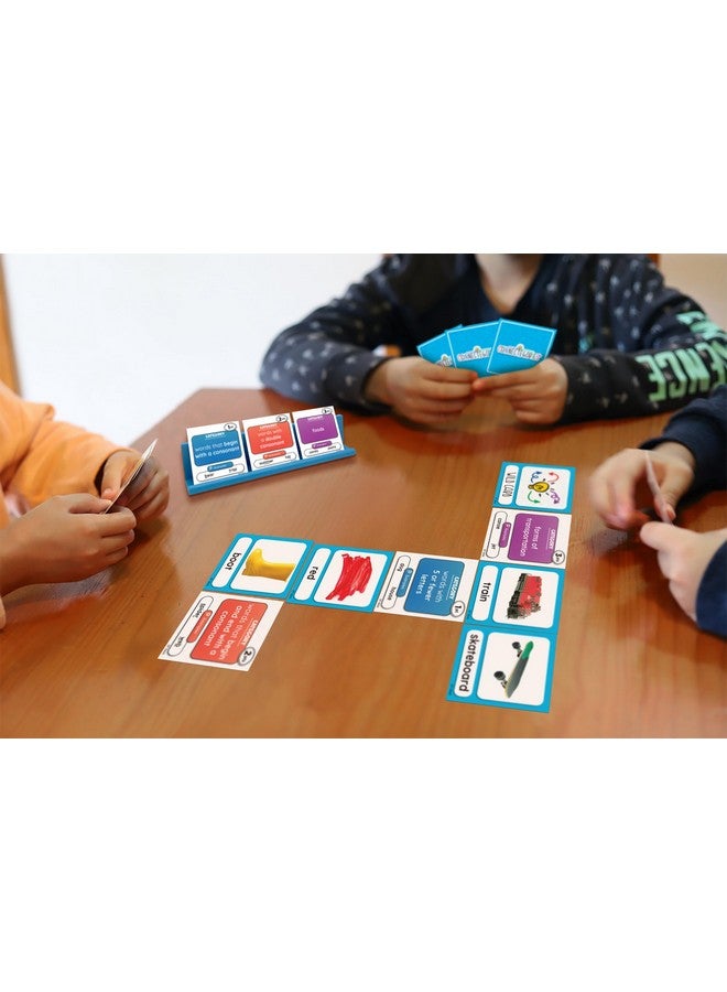 Teacher Created Resources موارد تم إنشاؤها بواسطة المعلم: لعبة الورق حيث تتصل الكلمات، تتصادم الفئات، وتزداد مهارات اللغة! للأعمار 7 سنوات فما فوق، من 2 إلى 6 لاعبين - Image 2