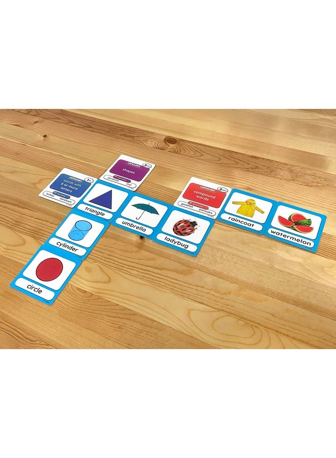 Teacher Created Resources موارد تم إنشاؤها بواسطة المعلم: لعبة الورق حيث تتصل الكلمات، تتصادم الفئات، وتزداد مهارات اللغة! للأعمار 7 سنوات فما فوق، من 2 إلى 6 لاعبين - Image 4