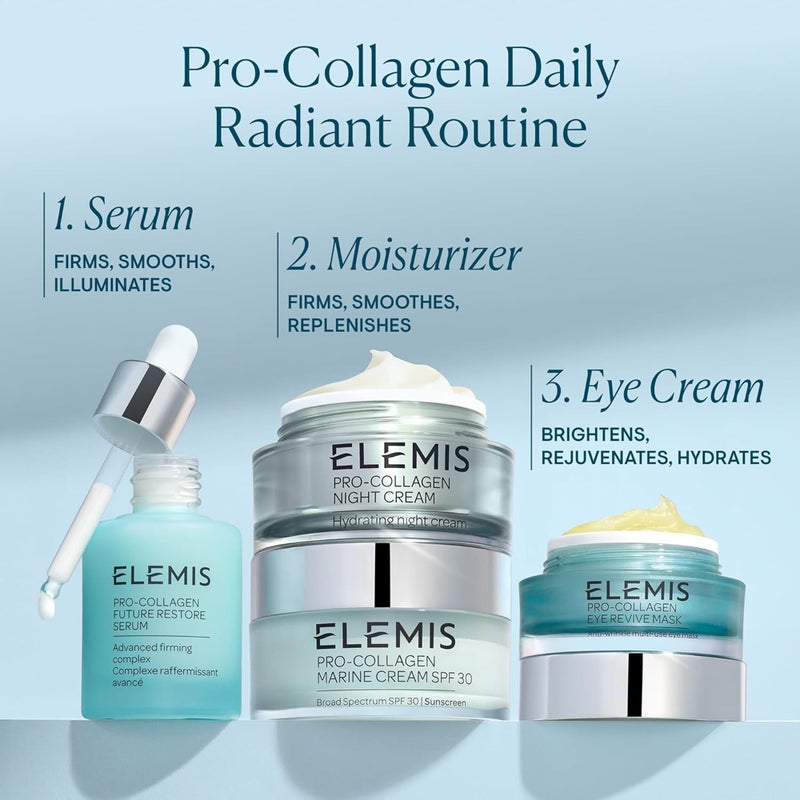 ELEMIS Pro-Collagen Eye Revive Mask 15ml, Hydrating Eye Mask for Brightening, Plumping & Reducing Wrinkles, Overnight Mask for Plump and Hydrated Skin - Image 5