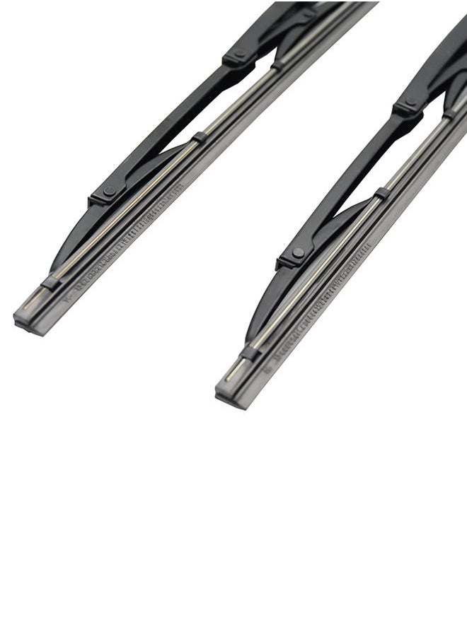 EMTC - EMTC Pack of 2 | 16" Inch | EM-405 Metal Wiper Blade Universal Used for more than 98% Cars - Image 1