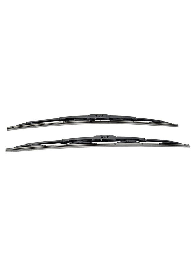 EMTC - EMTC Pack of 2 | 16" Inch | EM-405 Metal Wiper Blade Universal Used for more than 98% Cars - Image 1