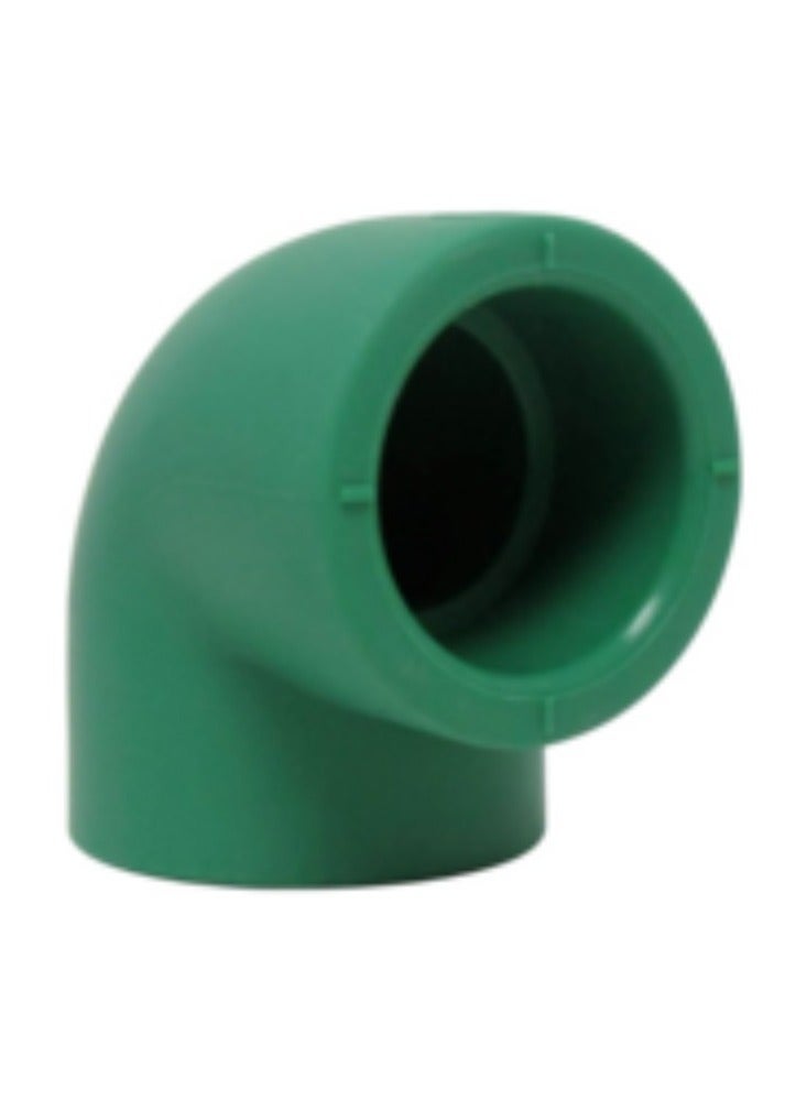 KNP Elbow PPR Pipe Fitting (25MM) is designed to change the direction of PPR pipes at a 90-degree angle.