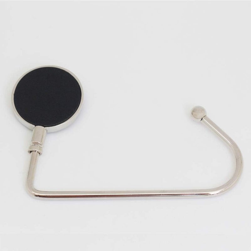 ROFLYER Purse Hook Hanger for Table Bar Handbag Hanger Safer Cleaner Bag Table Hanger with Velvet Pouch (King Peacock) - Image 4