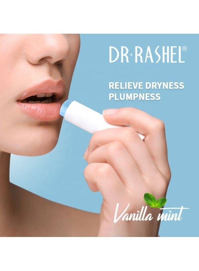 DR. RASHEL Lip Balm Series Repairing & Soothing Lips - Vanilla Mint Clear - Image 2