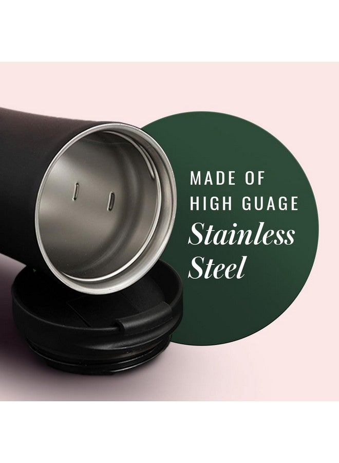 Sleepy Owl Travel Mug | Insulated Coffee Mug with Lid | Spill & Leak Proof | Stainless Steel Tumbler| 6 Hrs Hot & Cold Tea Coffee | 480 ML Sipper Bottle | Suitable for Office and Travelling - Image 3