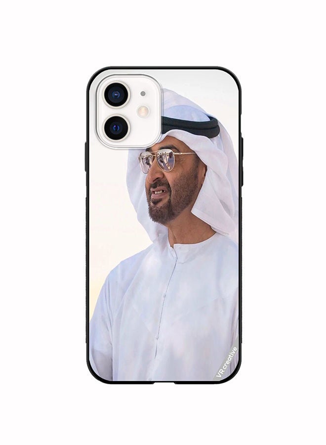 VR CREATIVE Protective Case Cover For Apple iPhone 12 mini Sheikh Mohamed Bin Zayed Al Nahyan Design Multicolour - Image 1