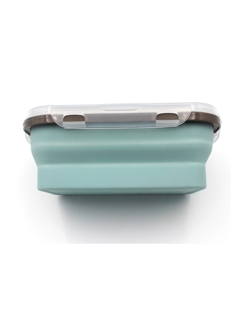 Auroware Auroware 2 Set Silicone School Lunch Box Collapsible Eco Friendly Food safe MIcrowave & Dishwasher safe LIght weight  - Image 3
