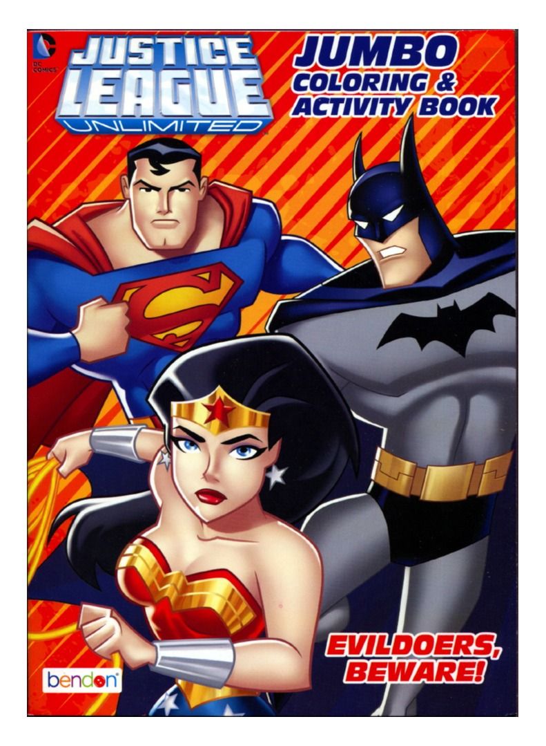 Justice League Coloring And Activity Book