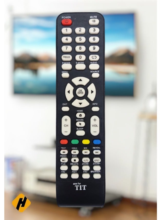 HuHa TIT LCD Remote | Replacement Remote Control For TIT Smart LCD LED 