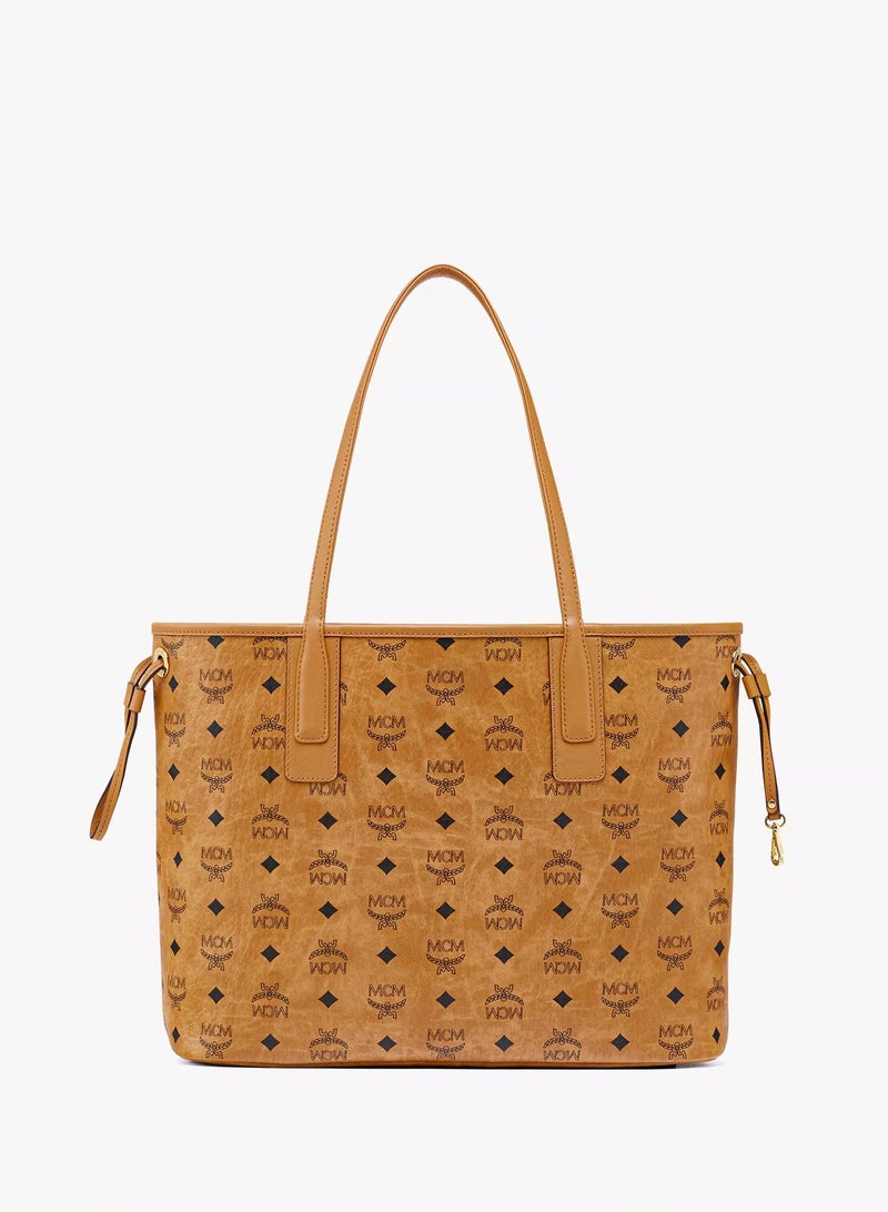 MCM Liz Reversible Shopper in Visetos - Image 3