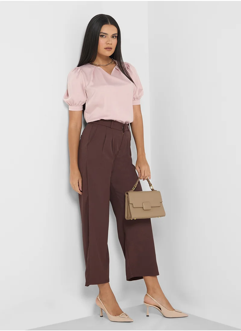 ELLA Puff Sleeve Top