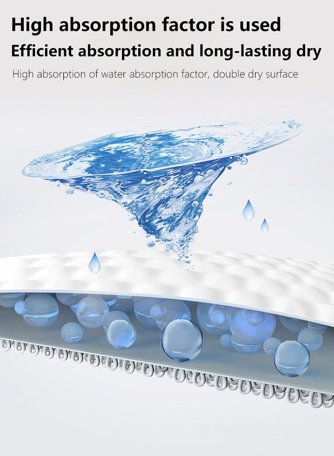 وسادة بول سميكة قابلة للاستعمال مرة واحدة ماصة سريعة الجفاف مضادة للتسرب لتدريب الجراء على استخدام المرحاض 45×60 سم 50 قطعة - Image 3