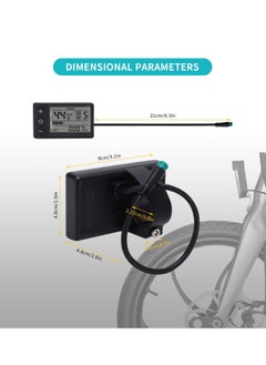 Y&D Ebike LCD Display Meter Multi-Function High Quality IP65 Waterproof Bicycle Computer and Compatible with UART 2 Protocols  - Image 4
