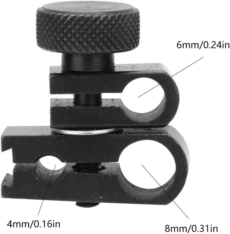 Adjustable Dial Indicator Holder Swivel Dovetail Clamp Chuck for Test Indicator - Image 5