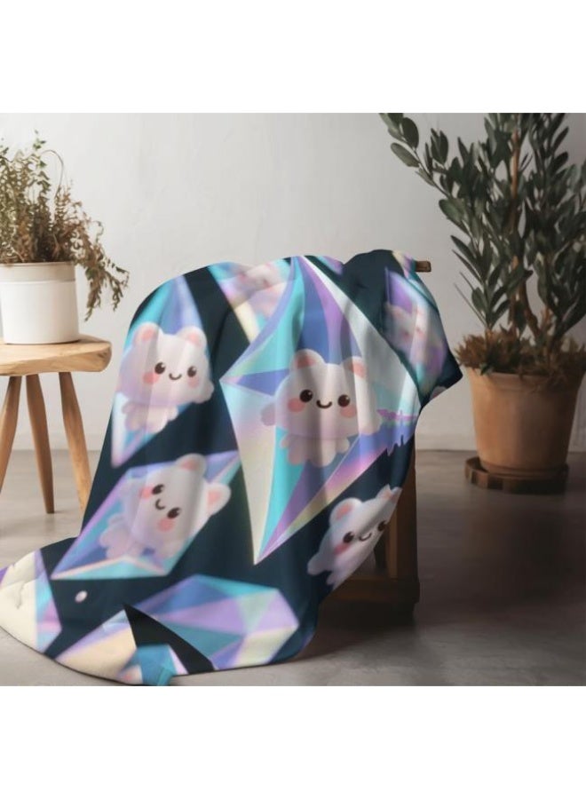 general Flannel thin blanket (warm and comfortable, suitable for sleep, gaming, dust removal and sandproof) 150cm*200cm - 966 - Image 5