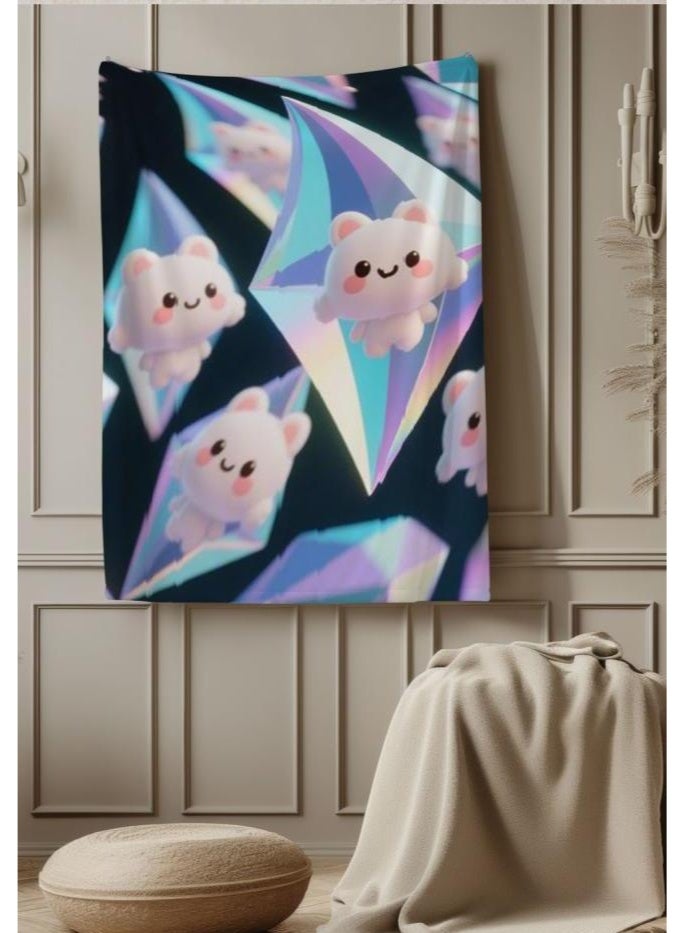 general Flannel thin blanket (warm and comfortable, suitable for sleep, gaming, dust removal and sandproof) 150cm*200cm - 966 - Image 4