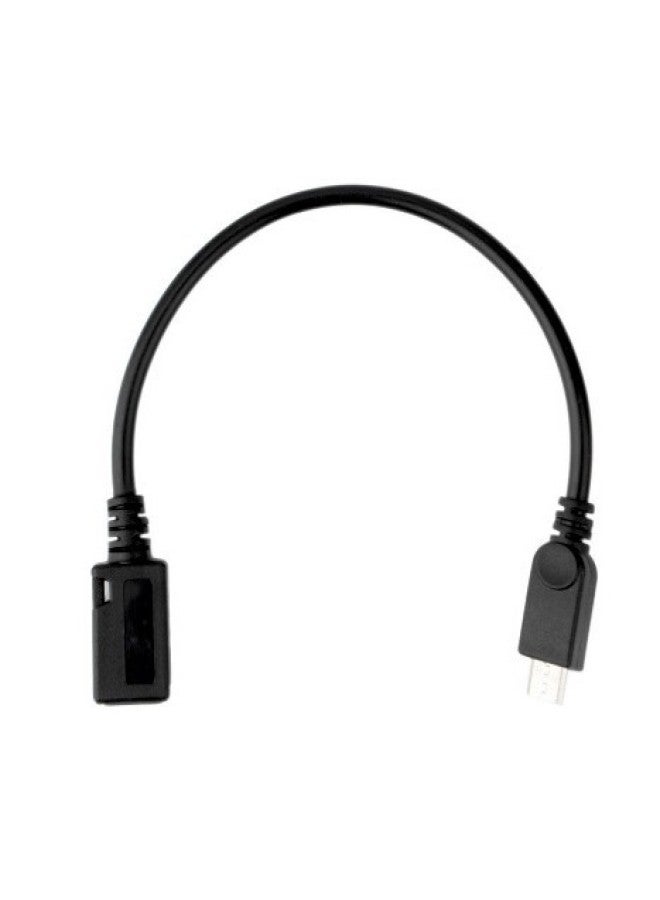 Micro Extension Line Micro5P Revolution Female Micro Extension Line Android Data Extension Line V8 Test Line-Color:Black  - Image 3