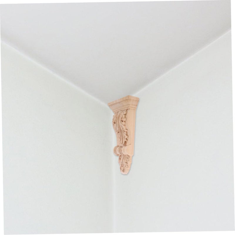 Carved Wooden Corbels for Walls and Corners European Style Support Brackets Rustic Decor - Image 4