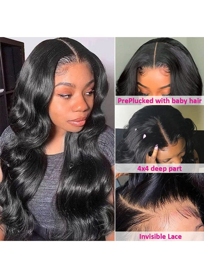 Hedy Body Wave Lace Front Wigs Human Hair Pre Plucked With Baby Hair Glueless 180% Density 10A Lace Closure Wigs For Black Women Natural Color 22 Inch - Image 4