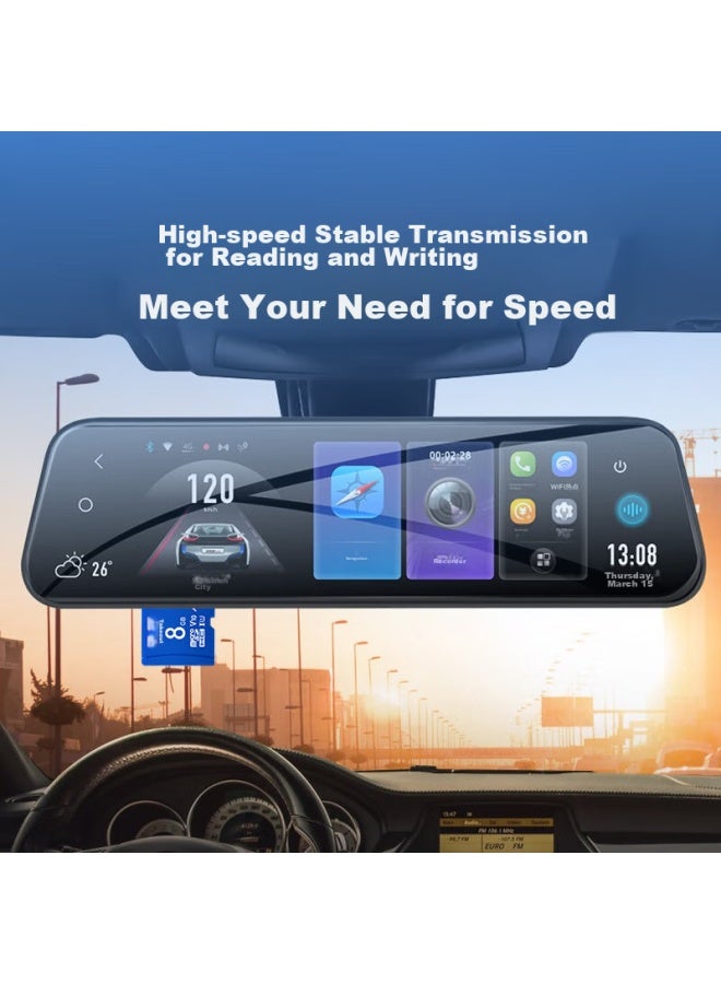 Dm Daimai 8gb Tf Memory Card, Blue Card, C10, Dedicated Memory Card For Dash Cam, Compatible With Xiaomi 360, Lingdu, Doudoupai - Image 1