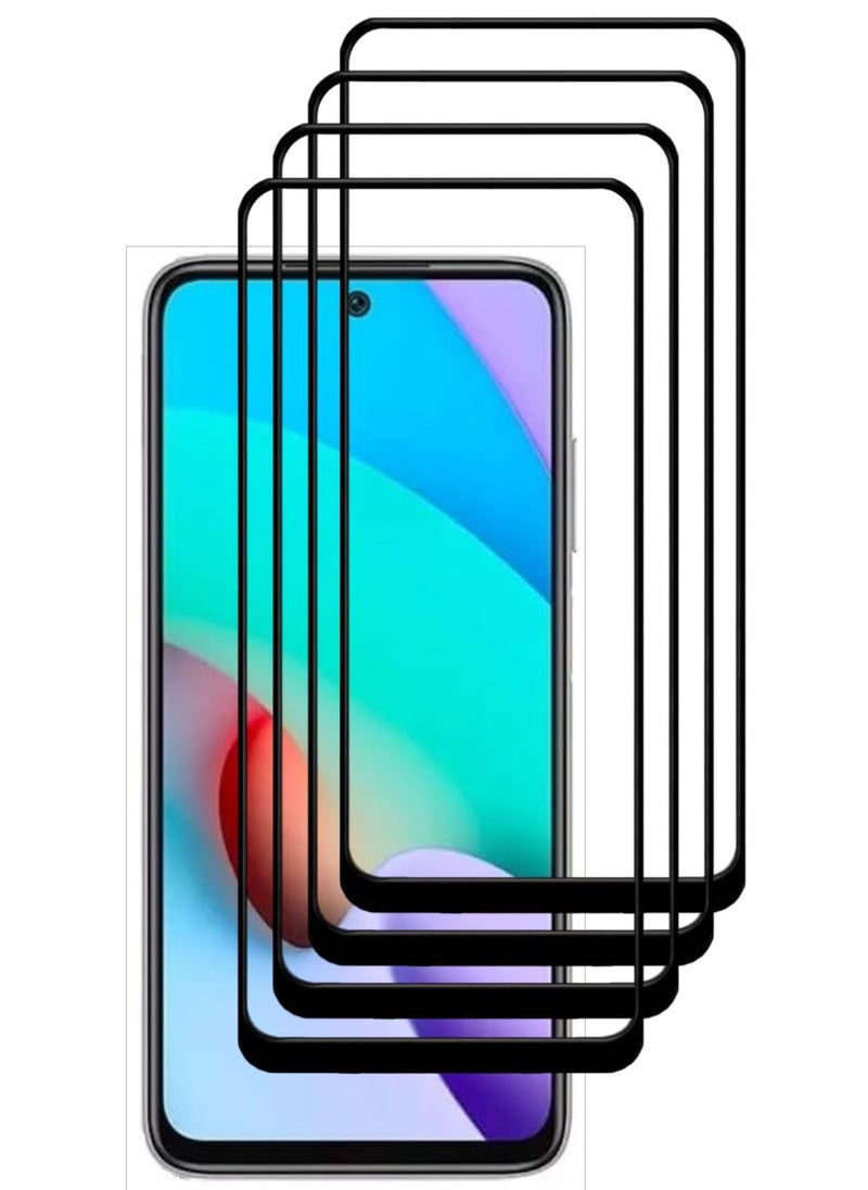 ACLIX 4 Pieces Antistatic ESD Dustproof Premium Quality High Definition Tempered Glass Screen Protector Designed For Xiaomi Redmi Note 11 4G - Image 1