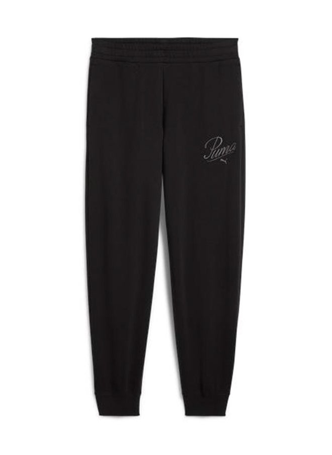 PUMA - Essential Script Comfort Sweatpants - Image 1