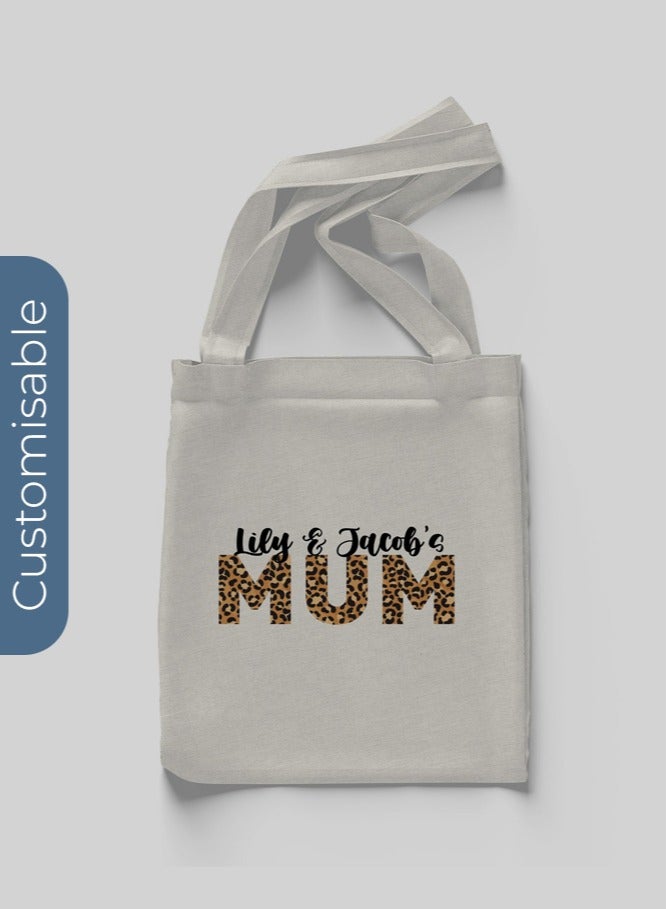 Share the Love Personalised Mum Tote Bag - Personalised Shopping & Everyday Carry Bag - Image 1
