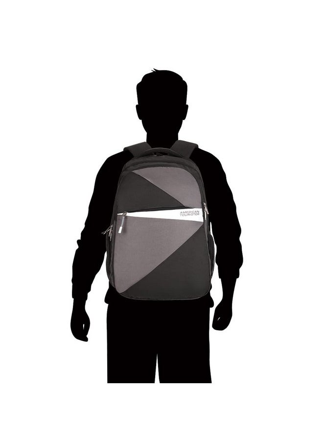 AMERICAN TOURISTER American Tourister Spin Laptop Backpack 28L Polyester Black-Medium  - Image 2