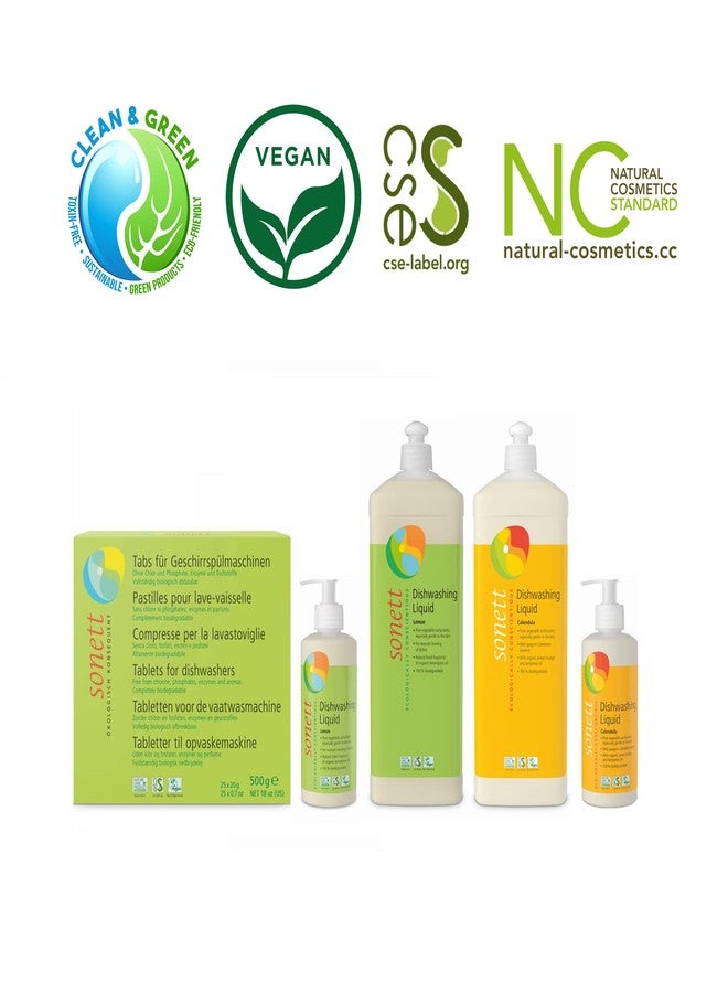 Sonett Organic Dishwashing Liquid Organic 100% Biodegradable (Lemon, 34 Fl.Oz (1 Count)) - Image 5