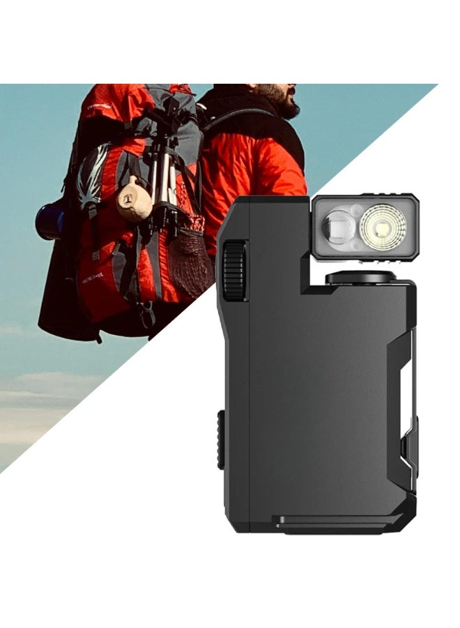 أوشيما G5 قابل للشحن EDC مصباح, 400 لومن, سوبر مشرق 3 أوضاع, قابل للشحن مصباح صغير مع المغناطيس, مصباح IP68 للماء مصابيح مغناطيسية محمولة, مصباح صغير محمولة, الطوارئ والحمل اليومي - Image 5