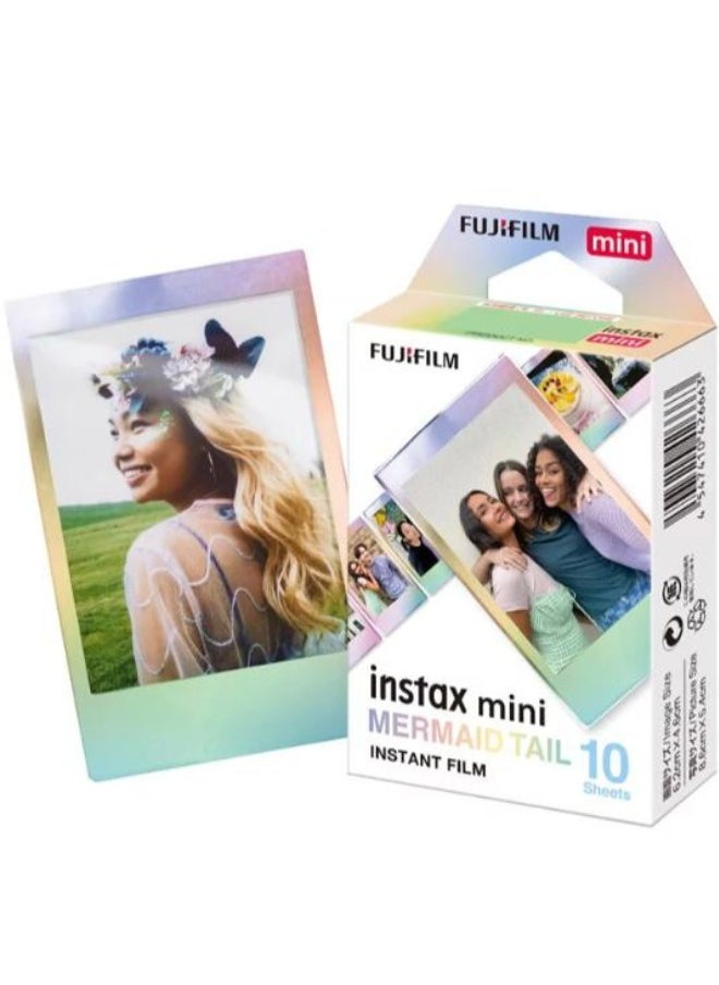 FUJIFILM Fujifilm Instax Mini Mermaid Tail Film, Glitter Style 10 Sheets  - Image 5