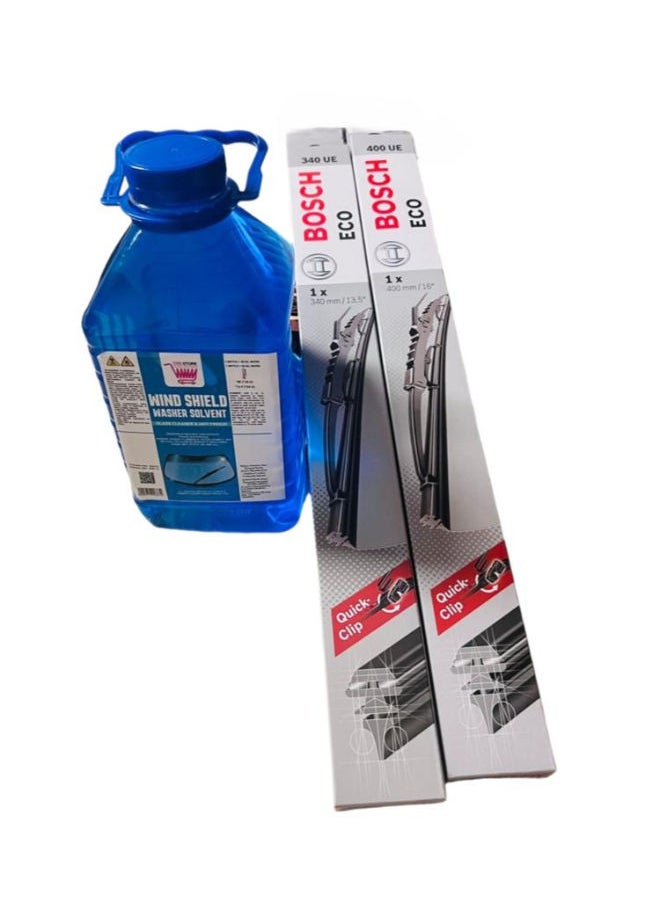 BOSCH Bosch Eco 13.5 Wiper and Eco 16 Wiper Blade with Water Wiper CGS 2L 