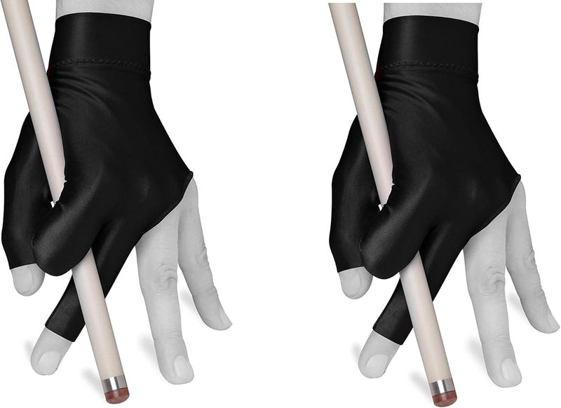 Quality gloves Billiard Quality Pool Cue Billiard Glove - Fits Either Hand - One Size fits All - Choose Your Color - Image 1