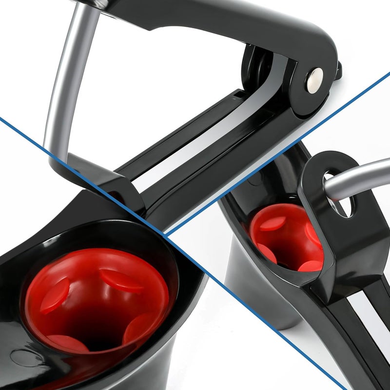 EWPJDK Cherry Pitter Tool Pit Remover Heavy-Duty Stainless Steel Olive Pitter Tool for Making Cherry Jam (Black) - Image 5