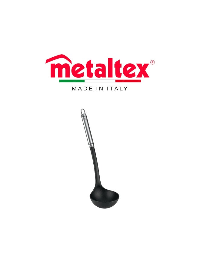 Metaltex Honor Cooking Kitchen Utensils Set of 6 pcs, Soup Ladle, Serving Spoon, Skimmer, Slotted Turner, Masher, Spaghetti Server - Image 3