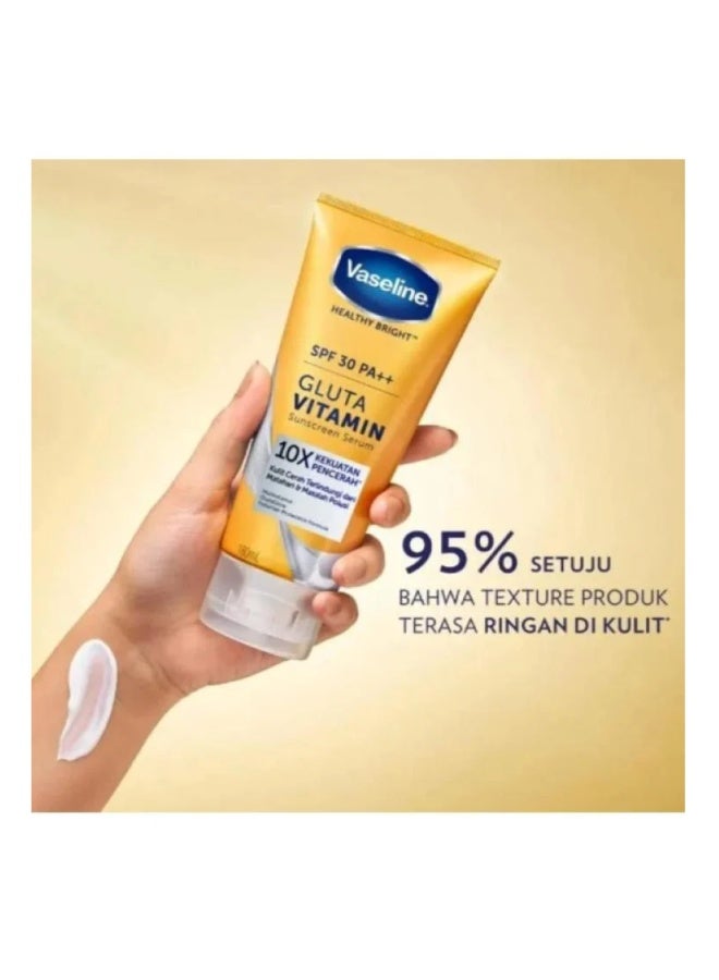 Vaseline Healthy Bright Gluta Vitamin SPF 30 PA++ Sunscreen Serum 180ml - Image 2